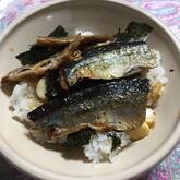 サンマの蒲焼き丼