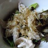 アボカドとささ身のポン酢サラダ