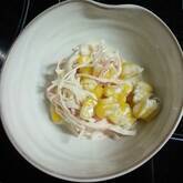 大根とカニカマのサラダ