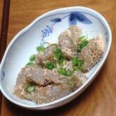 コンニャクの明太子炒め