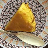 大きなパンプキンプリン