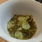 黄金比の合わせ酢でさっぱり！めかぶの酢の物