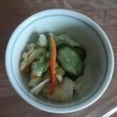 夏のパパッと漬け物