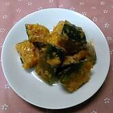 カボチャのおかかマヨ