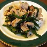 少ない材料で！こってり豚ニラ炒め