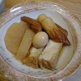 大根とショウガ天の煮物
