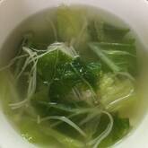 白菜のスープ