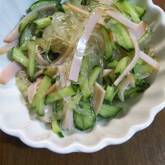 作り置きにも！王道の中華風春雨サラダ