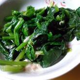 ホウレン草とツナのサラダ