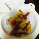 クミン風味のポテトサラダ