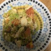 ボリューム副菜！キャベツとトマトの洋風炒め