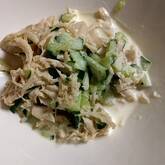 鶏ささ身のサラダ