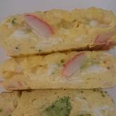 カニ風味カマボコ入りだし巻き卵