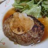 レンコンと大葉の和風ハンバーグ