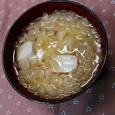 かき玉みそ汁
