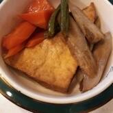 厚揚げとゴボウの煮物