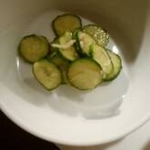 ジャコとキュウリの酢の物