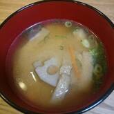 レンコンのみそ汁