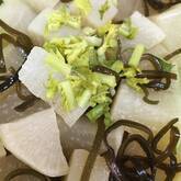 電子レンジ大活躍 大根の塩昆布蒸し 簡単早い！ 短時間でしみしみ