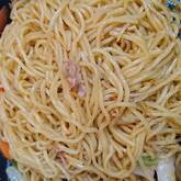 オイスターソースのニラ焼きそば