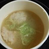 里芋団子のみそ汁