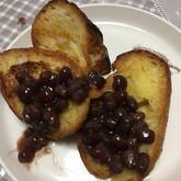 小豆フレンチトースト