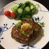 おろしポン酢で！ふんわり基本の豆腐ハンバーグ