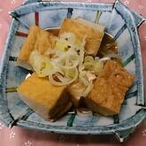 厚揚げの甘煮