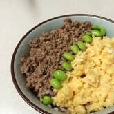 ふわふわ！基本の鶏そぼろ丼