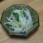 チンゲンサイの炒め物