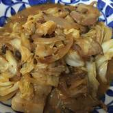 豚バラ肉の辛みそ炒め