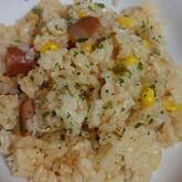夏野菜の炊き込みピラフ