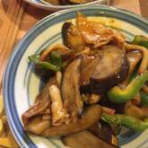 ナスのゴマみそ炒め