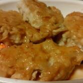 レンコン入りつくね丼