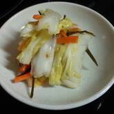 白菜の浅漬け