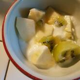 ヨーグルトフルーツ