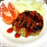 豆腐入りハンバーグ