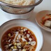 素麺・麺つゆとゴマダレ