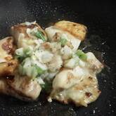 鶏もも肉の塩焼き