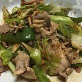 豚肉と野菜のピリ辛みそ炒め