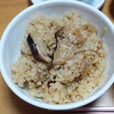 ぜいたくに！松茸のみの松茸ご飯