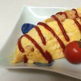 ケチャップオムライス