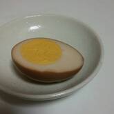 エスニック風味！オイスターソースの半熟煮卵