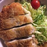 カマンベールチーズのチキンカツ