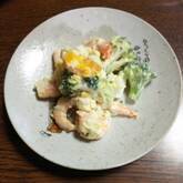 エビとブロッコリーのサラダ