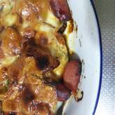 ナスのミートグラタン