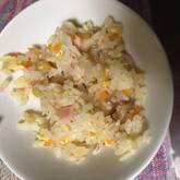 簡単焼き豚チャーハン