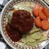 黄金比！ハンバーグソース 子供も大好き