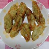 ちくわの青のり揚げ