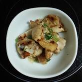 鶏もも肉の塩焼き